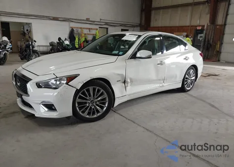 2018 Infiniti Q50 3.0T Luxe from USA, damaged, VIN JN1EV7AR8JM438405